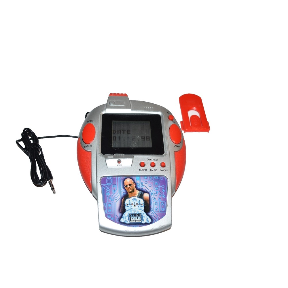 Vtg Stone Cold Steve Austin WWE Handheld Electronic Wrestling Game 1998